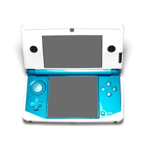 ZedLabz Protective Silicone Rubber Gel Cover Case Skin for Nintendo 3DS - White - 6