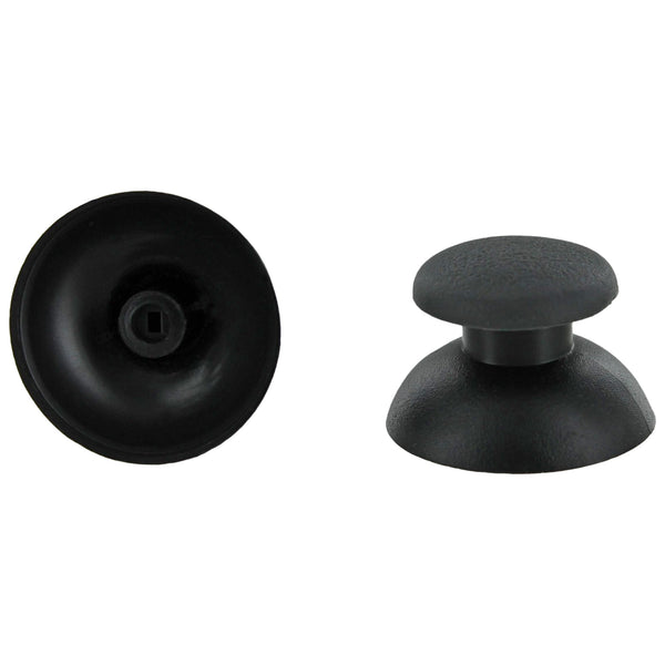 ZedLabz replacement analog thumbsticks for Sony PS2 & PS1 controllers (small hole) - 2 pack grey