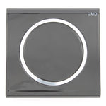 ZedLabz replacement black UMD disc back door cover for Sony PSP 3000 slim & lite - 4