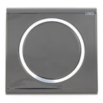 ZedLabz replacement black UMD disc back door cover for Sony PSP 3000 slim & lite - 1