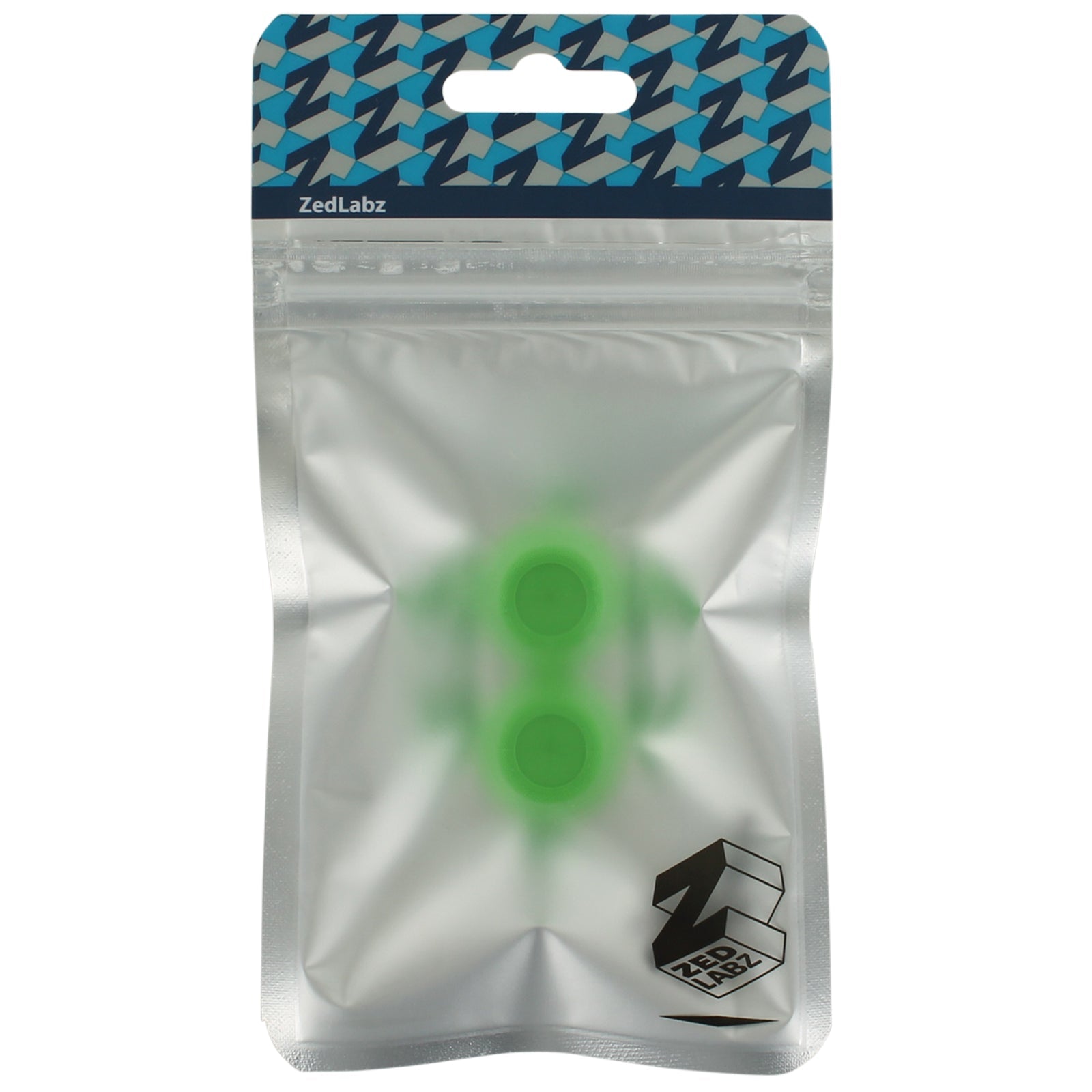 ZedLabz replacement concave rubber analog thumbsticks for Microsoft Xbox One controller - 2pk green - 4