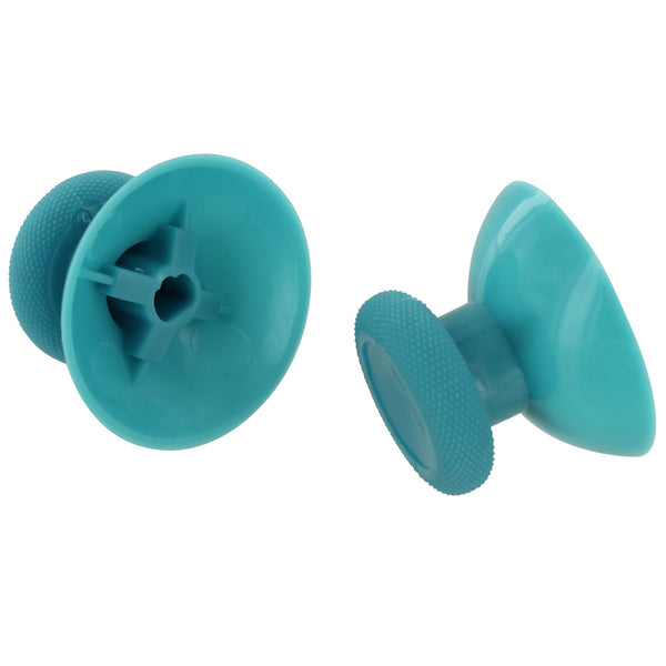 ZedLabz replacement concave rubber analog thumbsticks for Xbox One controller - 2 pack light blue