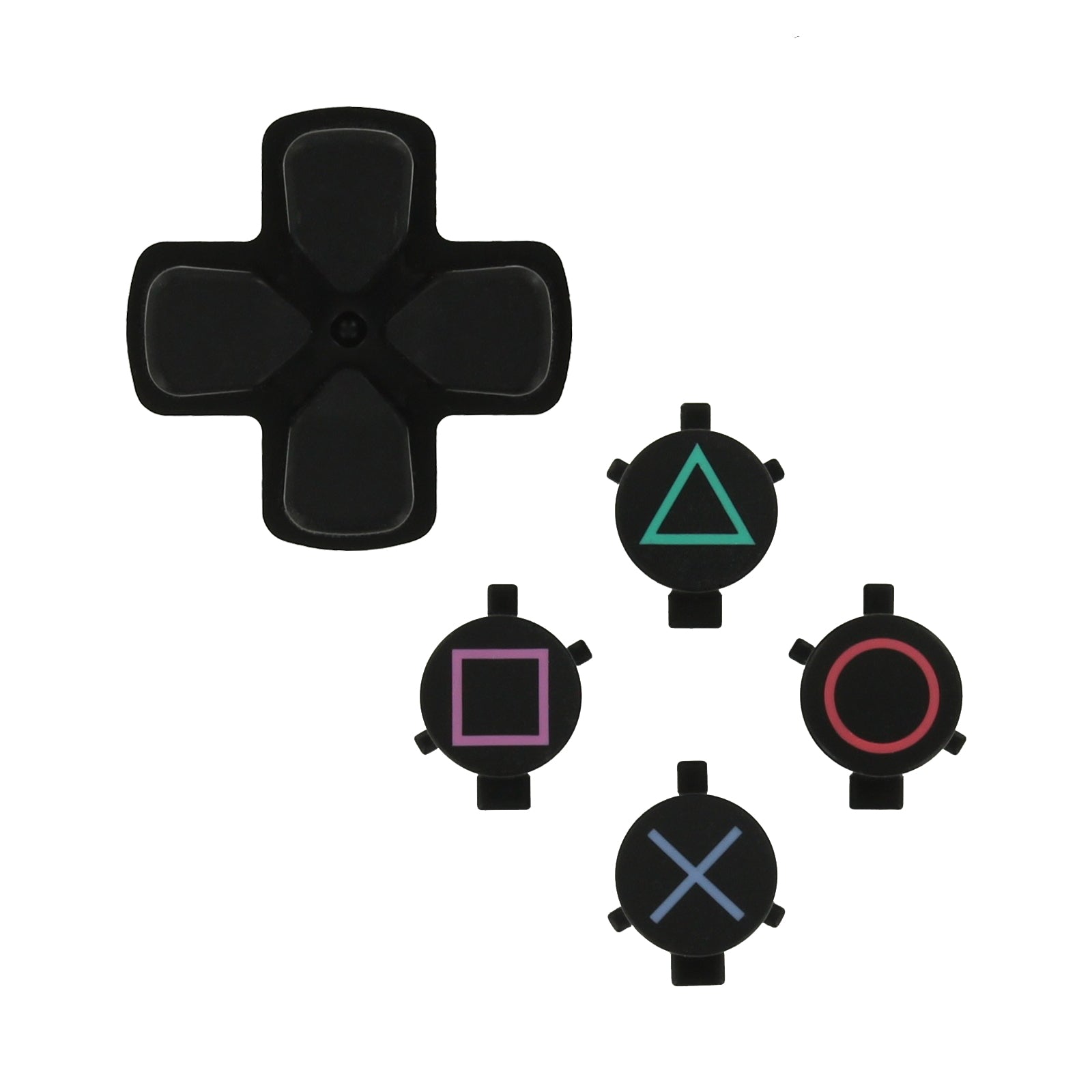ZedLabz replacement genuine OEM d-pad & action button set for Sony PS4