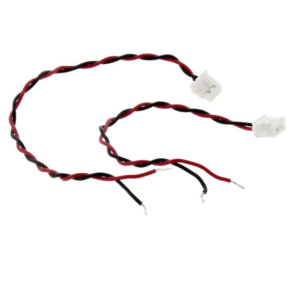 ZedLabz replacement left & right speaker wires for Nintendo Wii U Gamepad speakers with connectors
