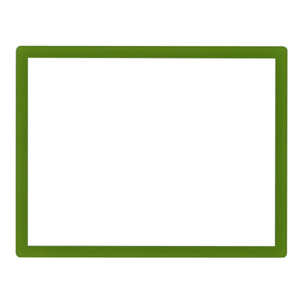 Screen lens for Nintendo DS Lite [NDSL] console plastic cover replacement - Green | ZedLabz