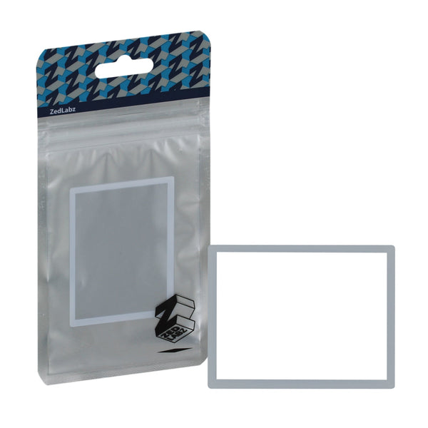 Screen lens for Nintendo DS Lite [NDSL] console plastic cover replacement - White | ZedLabz