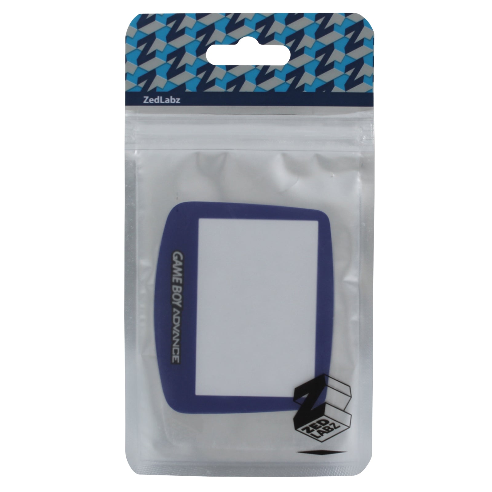 ZedLabz replacement screen lens plastic cover for Nintendo Game Boy Advance - blue - 3