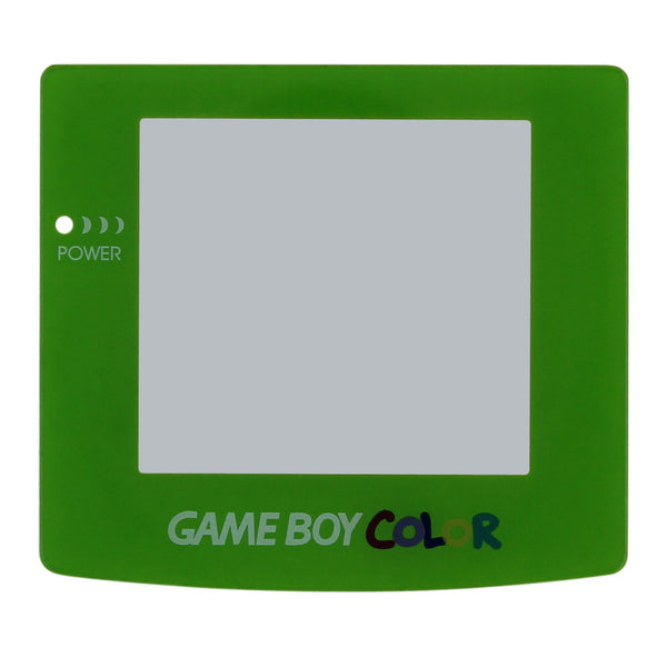 ZedLabz replacement screen lens plastic cover for Nintendo Game Boy Color - green