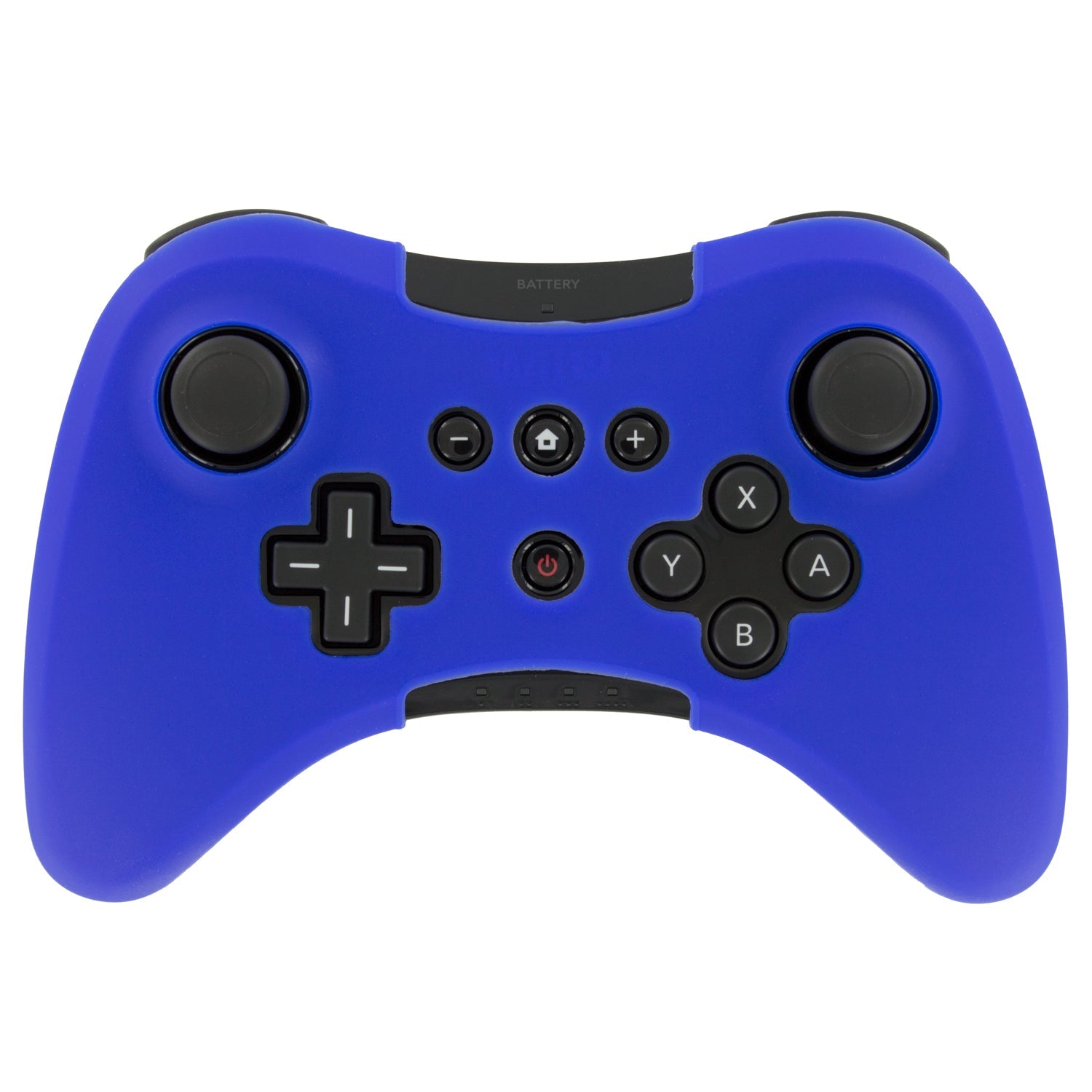 ZedLabz silicone protective skin cover for Nintendo Wii U pro controller - royal blue - 1
