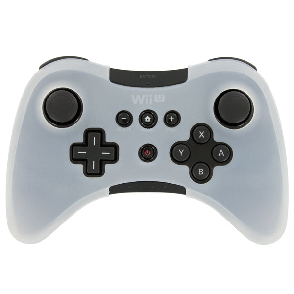 ZedLabz silicone protective skin cover for Nintendo Wii U pro controller - White