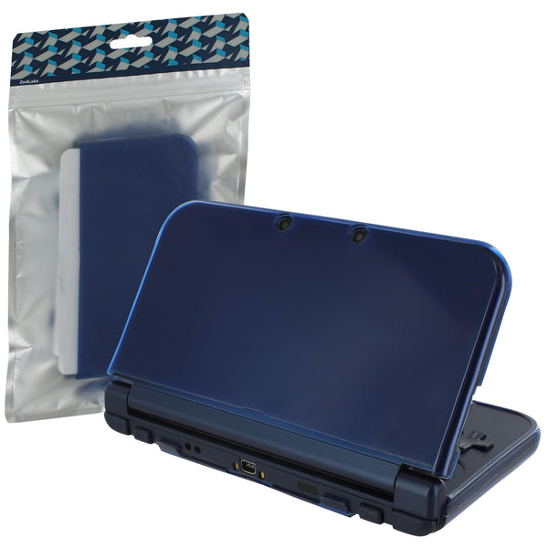ZedLabz soft gel protective armor TPU case for New 3DS XL - Frosted royal blue