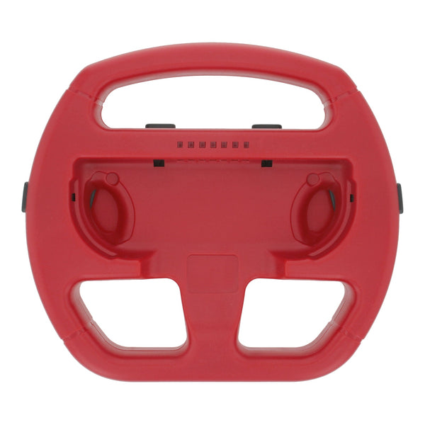 ZedLabz steering wheel grip attachement for Nintendo Switch Joy-Con controllers - 2 pack red & blue