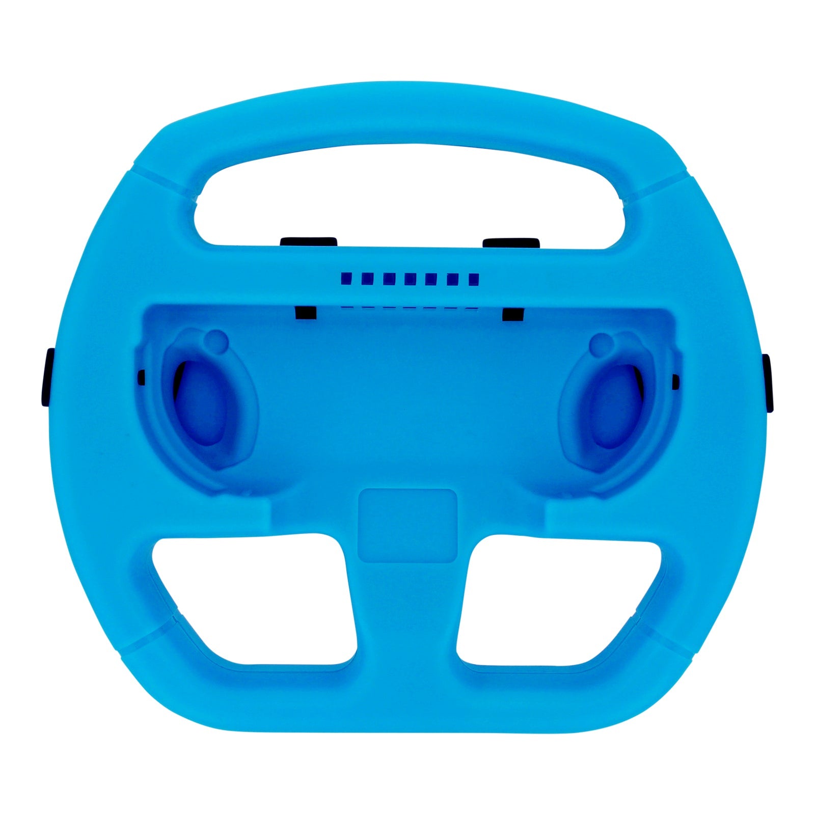 ZedLabz steering wheel grip attachement for Nintendo Switch Joy - Con controllers - 2 pack red & blue - 3