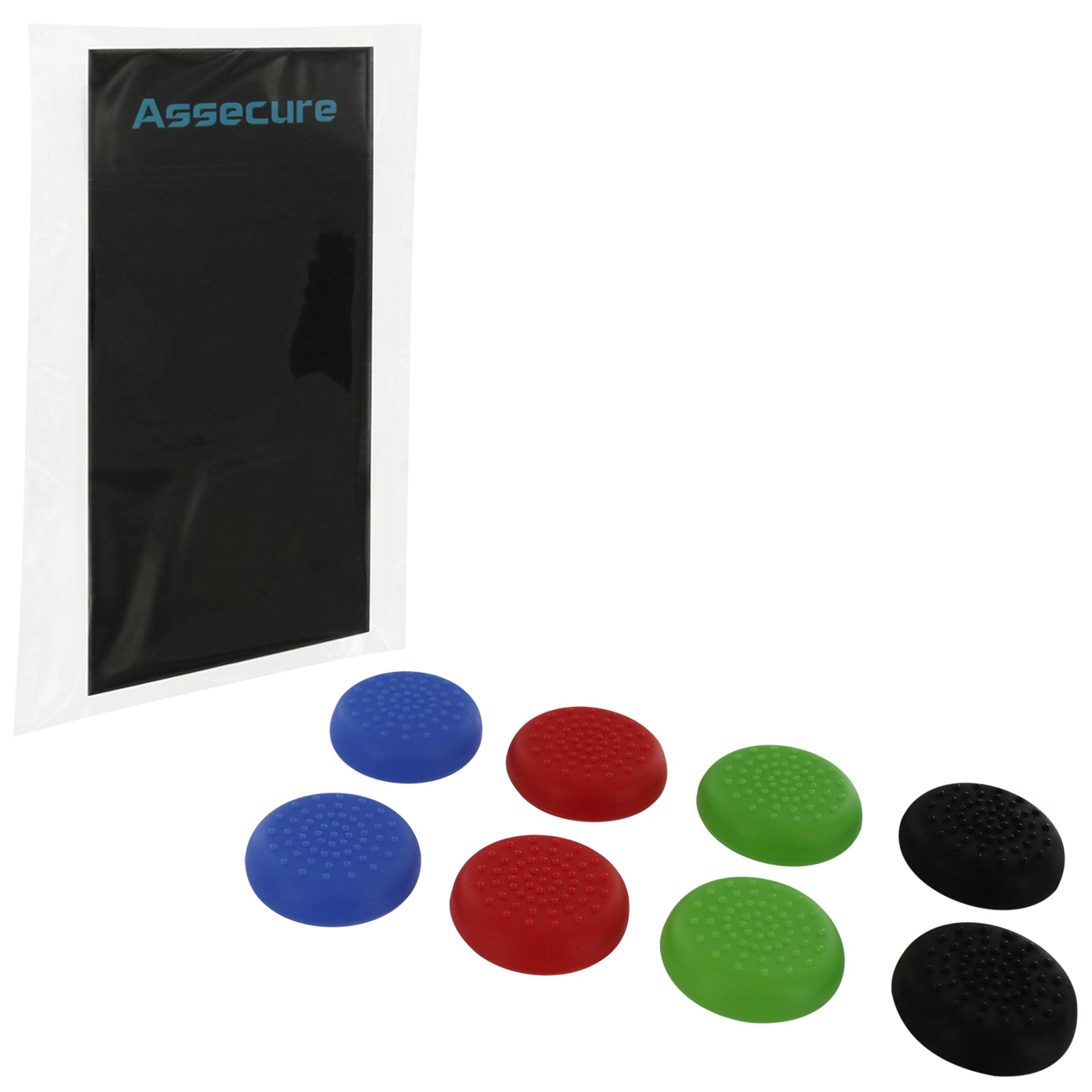 ZedLabz TPU protective analogue thumb grip stick caps for Sony PS4 controllers - Mixed colour mega pack - 1