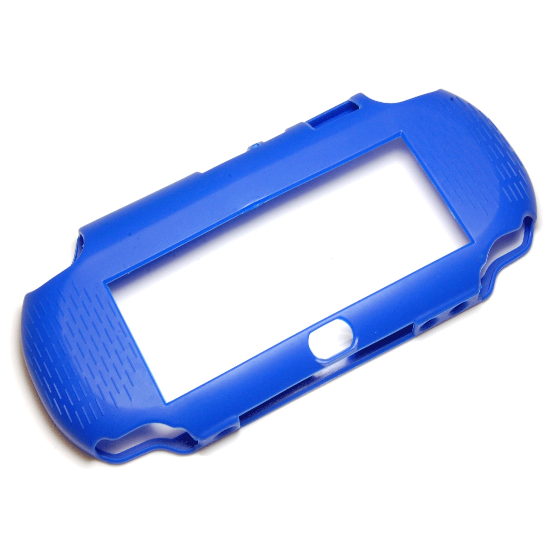 Zedlabz TPU semi rigid bumper protective case cover skin grip for Sony PS Vita 1000 - blue - 2