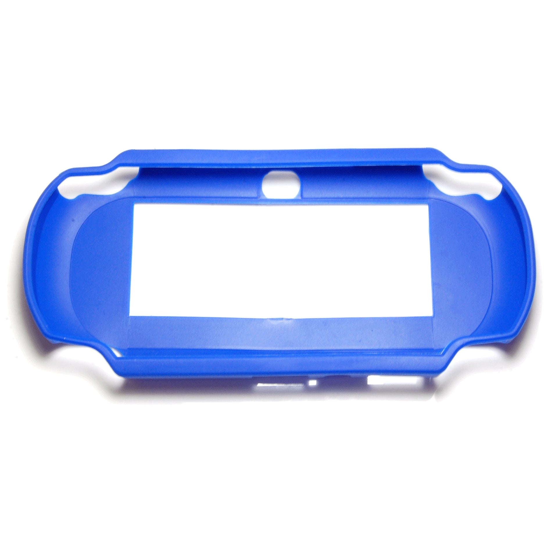 Zedlabz TPU semi rigid bumper protective case cover skin grip for Sony PS Vita 1000 - blue - 1