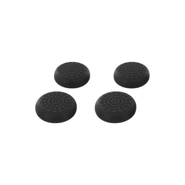ZedLabz TPU thumb grip stick caps for Sega Dreamcast controllers - 4 pack black