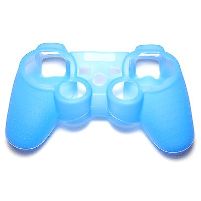 ZedLabz value Silicone Gel Skin Cover Case Grip For Sony PS3 Controller - Blue