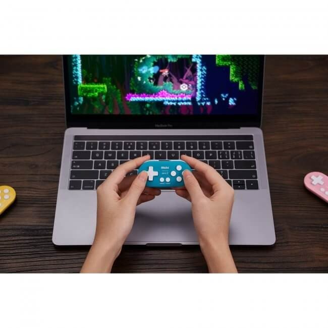 Zero 2 mini Bluetooth controller for Switch, Windows, macOS & Android - Pink Edition | 8BitDo - 5