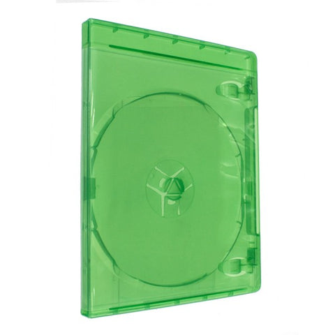 ZedLabz compatible replacement retail game case for Microsoft Xbox One - 2 pack green