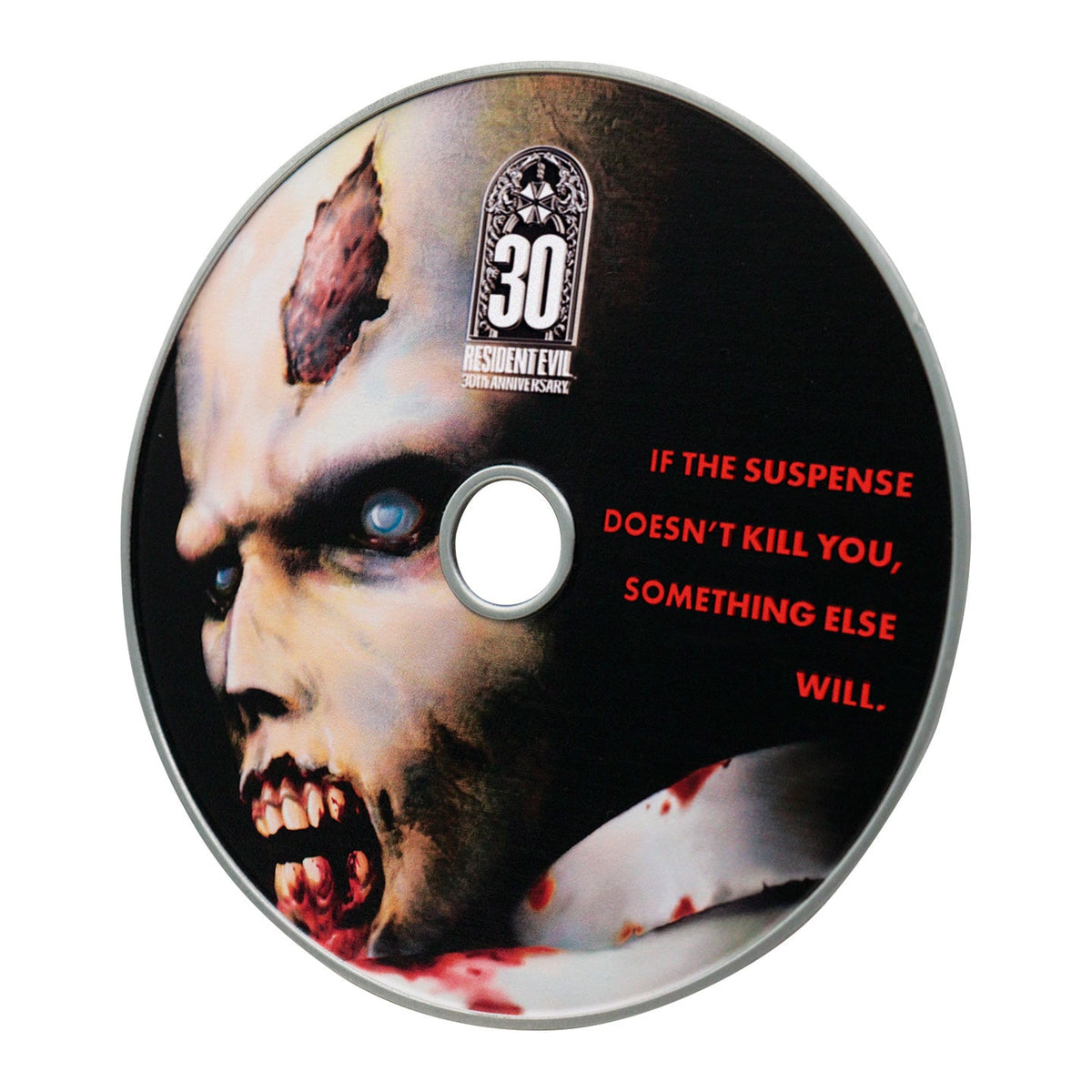 Resident Evil 30th Anniversary Limited Edition Metal CD-ROM Collectible | Fanattik