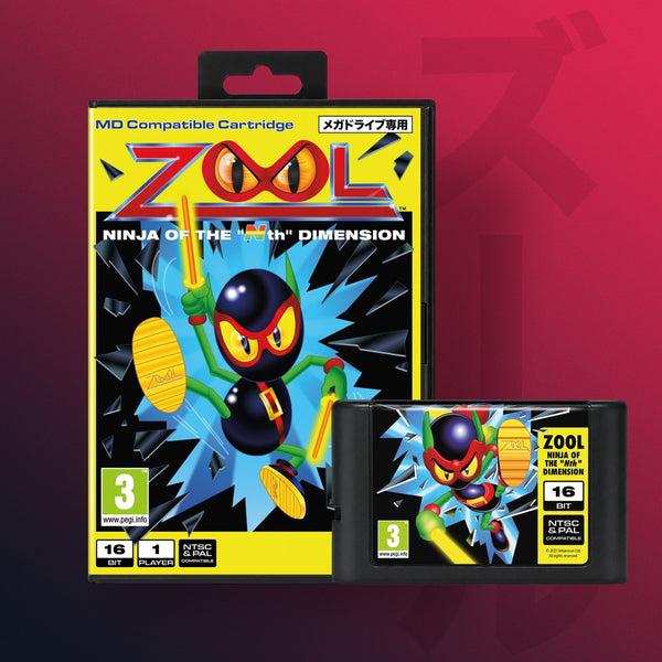 Zool Ultimate Archive Edition for Sega Mega Drive / Genesis (Region Free) PRE ORDER | 33 Games - 2