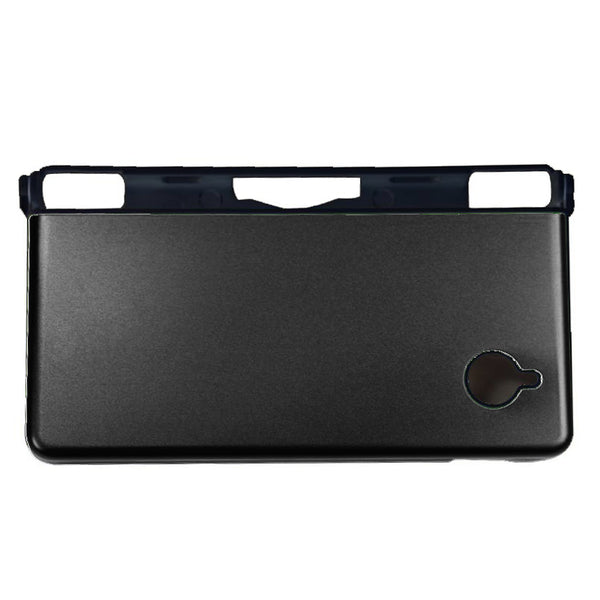 Hybrid case for Nintendo Dsi console protective aluminium metal hard cover - Black | ZedLabz