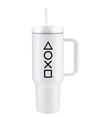 PlayStation symbols stainless steel tumbler 40oz 1200ml | Pyramid