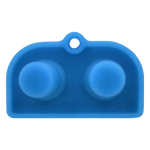 Conductive Silicone Button Contacts For Nintendo Game Boy Advance - Sky Blue | ZedLabz
