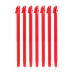 Replacement Stylus For Nintendo 3DS XL - 7 Pack Red | ZedLabz