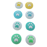 Thumb grips for Switch Lite & Switch Joy-Con silicone stick caps - 8 pack Animal Crossing edition paws | ZedLabz