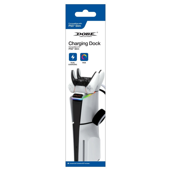 Controller charging dock for PlayStation 5 Slim - White (TP5-3597WH) | Dobe
