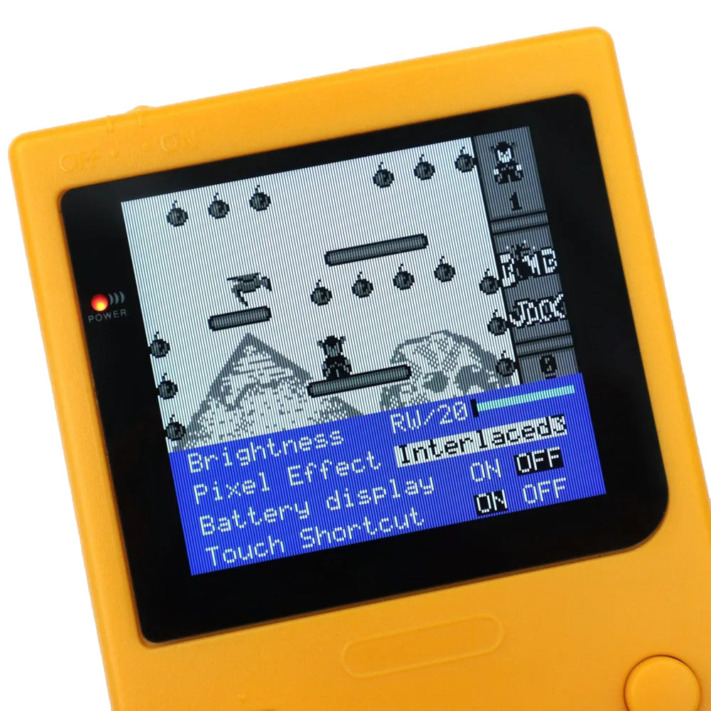 Laminated 2.8" IPS LCD screen kit for Nintendo Game Boy Pocket GBP MGB - Black | Hispeedido