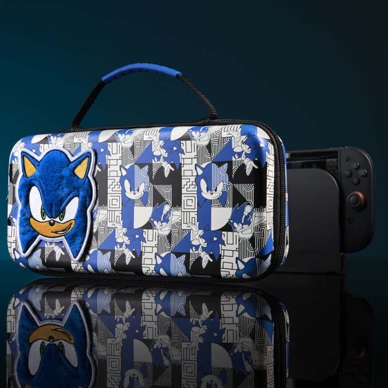 Carry Case for Nintendo Switch 2 - Sonic the Hedgehog Geometric Fur Patch Edition | Numskull