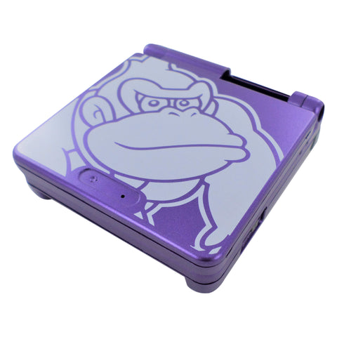 Replacement Housing Shell Kit For Nintendo Game Boy Advance SP - Donkey Kong Purple | ZedLabz