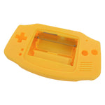 Modified housing front & back shell for IPS LCD Screen Nintendo Game Boy Advance console replacement - Yellow | Funnyplaying