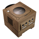 Real wood veneer kit for Nintendo GameCube console and Player | Rose Colored Gaming