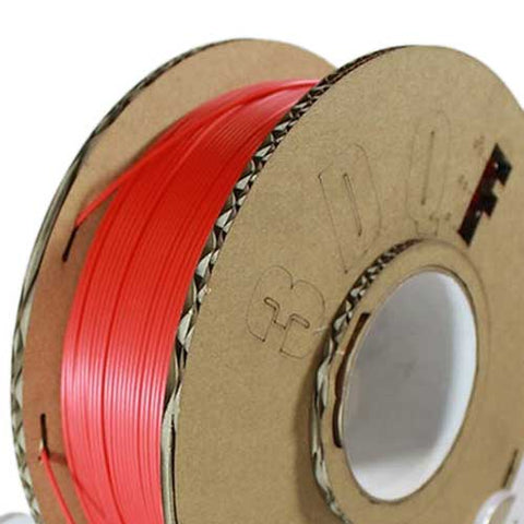 3D printer PLA filament 1.75mm 1KG roll - UK made eco friendly - Signal red | 3DQF