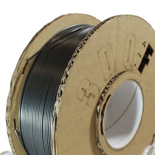 3D printer PLA filament 1.75mm 1KG roll - UK made eco friendly - Pearl Black | 3DQF