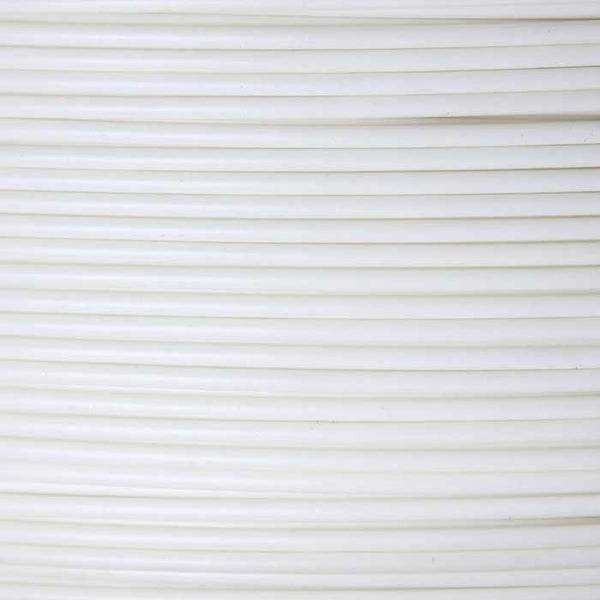 3D printer PLA filament 1.75mm 1KG roll - UK made eco friendly - Titanium white | 3DQF