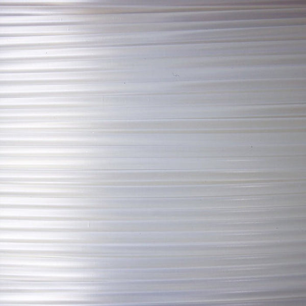 3D printer PLA filament 1.75mm 1KG roll - UK made eco friendly - Transparent clear (naked) | 3DQF
