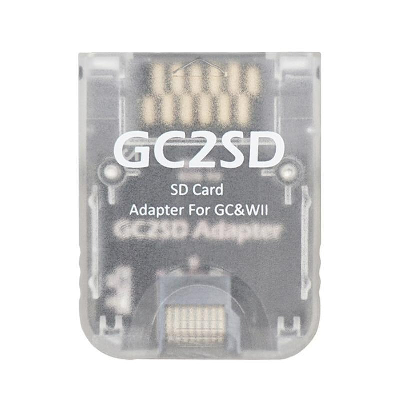 Micro SD memory card adapter for Nintendo GameCube & Wii GC2SD Picoboot - Clear | ZedLabz