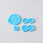 Conductive silicone button contacts rubber membrane pad set For Nintendo Game Boy Advance SP [GBA SP AGS] | Funnyplaying