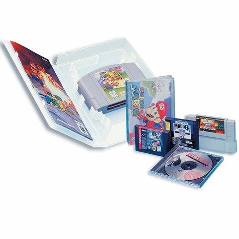Universal game case for Snes, N64, Sega Megadrive (Genesis), Master system case replacement | ZedLabz