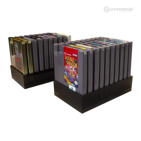 10 Game cartridge storage tray stand for Nintendo NES - 2 Pack | Hyperkin