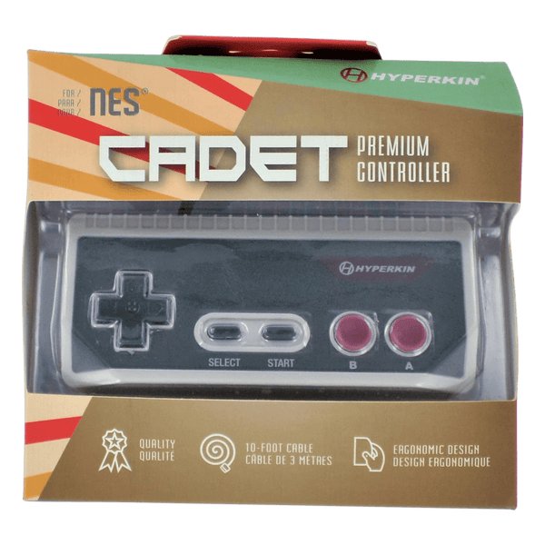 Cadet wired premium controller gamepad for Nintendo NES wiht 10ft (3M) cable | Hyperkin