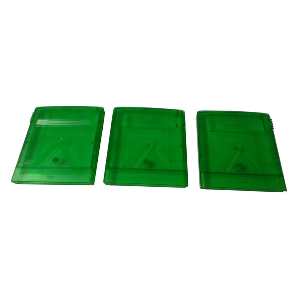 Cartridge shell for custom PCBs & projects GB Zero Game Boy DMG-01 style game housing reproduction Type B - Clear Green | ZedLabz
