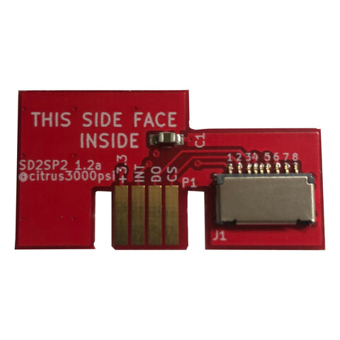 SD memory card adapter for Nintendo GameCube NGC serial port 2 SD2SP2 replacement | ZedLabz