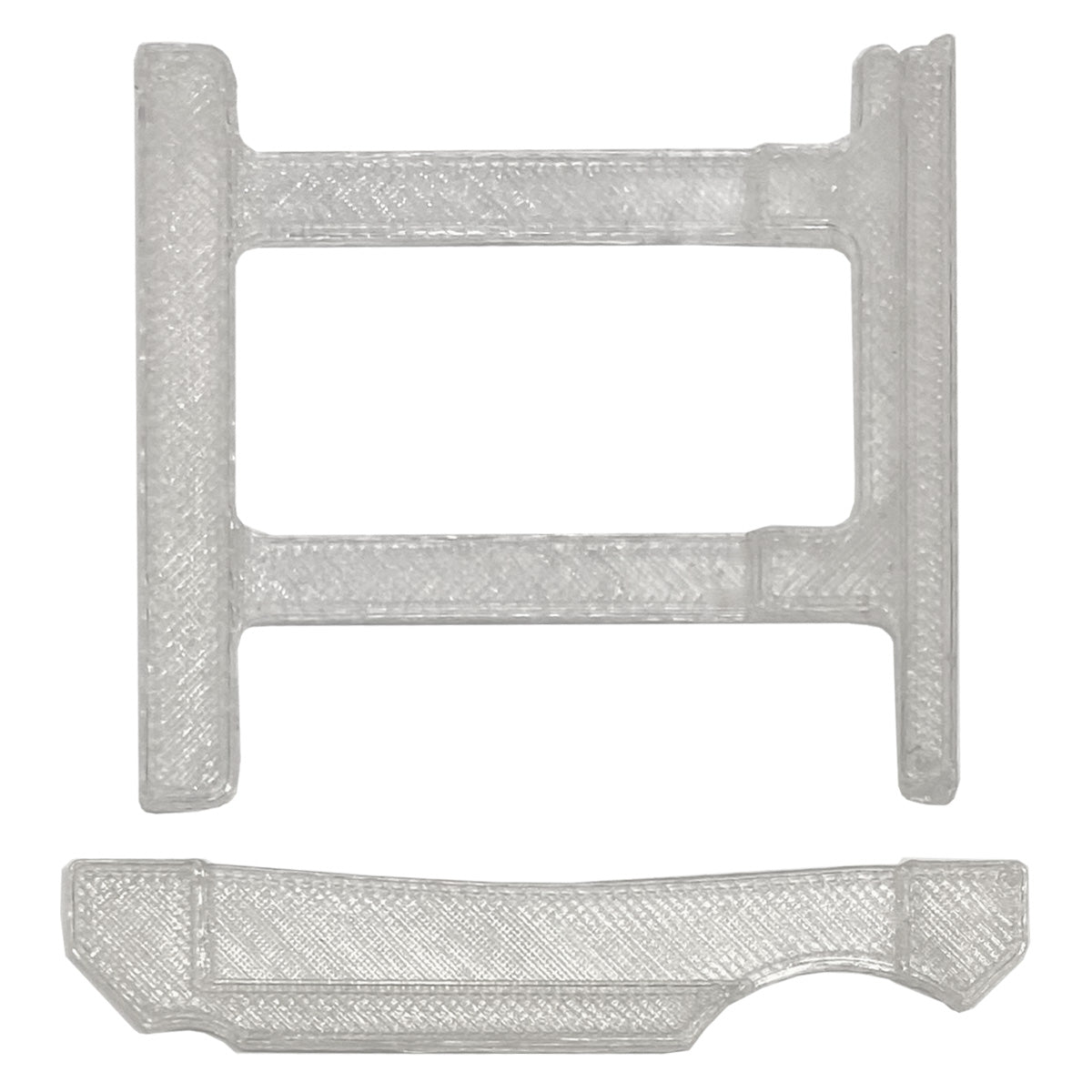 Centering alignment bracket for Nintendo Game Boy Color 3.19" IPS LCD screen kit 3D printed GBC | Retromodding - 3