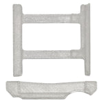 Centering alignment bracket for Nintendo Game Boy Color 3.19" IPS LCD screen kit 3D printed GBC | Retromodding - 3